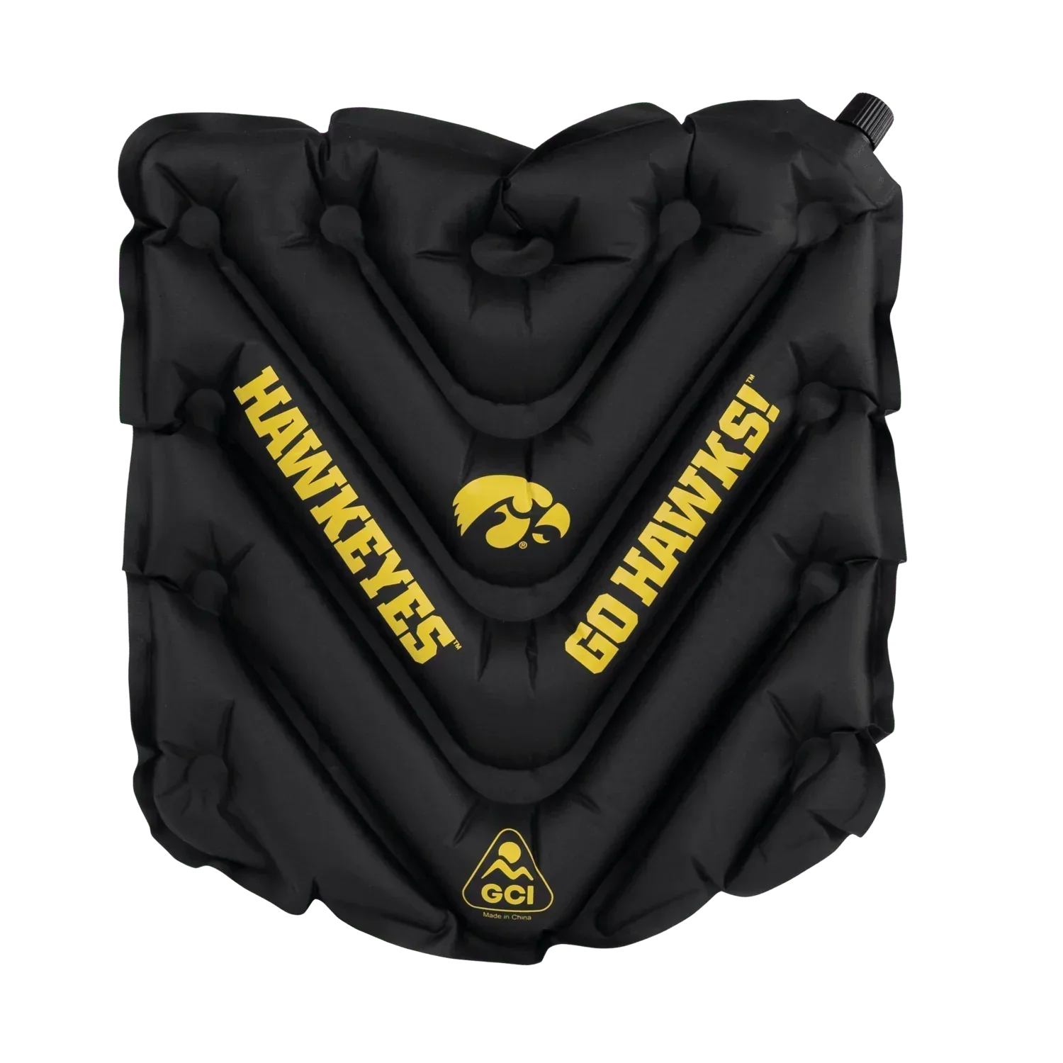 College V Seat™ Inflatable Stadium Cushion - Iowa Hawkeyes | Edition EN20